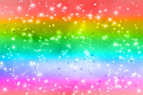 Magical Rainbow Star Sparkle Background Graphic by Rizu Designs · Creative Fabrica