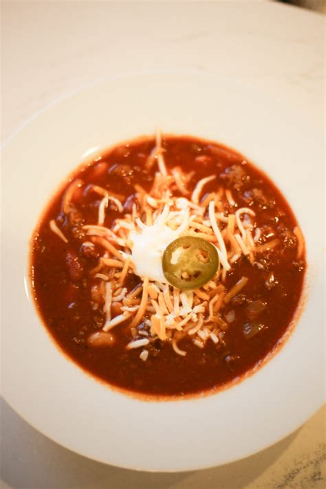 The Best Quick & Easy Red Chili Recipe - The Unlikely Hostess