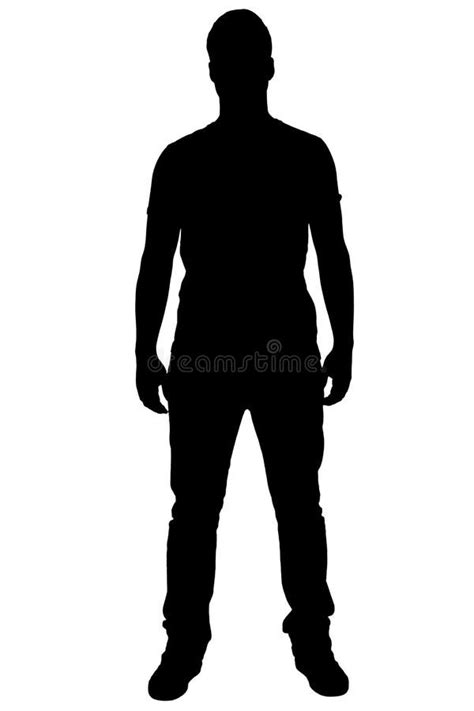 Boy Standing Silhouette