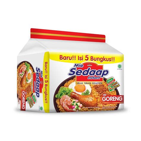 Mie Sedaap Goreng 90gr isi 5 | Shopee Indonesia