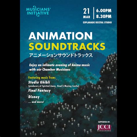 Animation Soundtracks — Musicians' Initiative