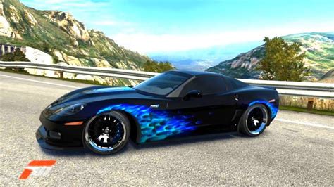 Blue flames | Black car paint, Car painting, Car