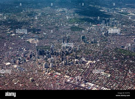 Manila, Philippines -Jun 1, 2015: Metro Manila Aerial View Stock Photo: 87315539 - Alamy