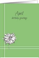 April Birthday Cards from Greeting Card Universe