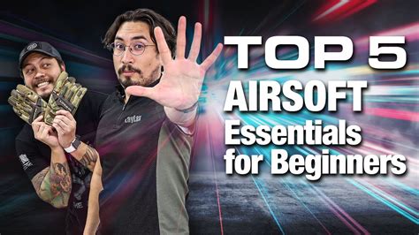 Top 5 Essentials for Airsoft Beginners - YouTube