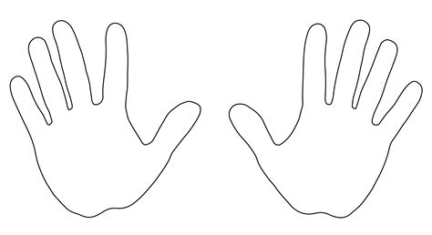 The shape of the hands 1447335 Vector Art at Vecteezy