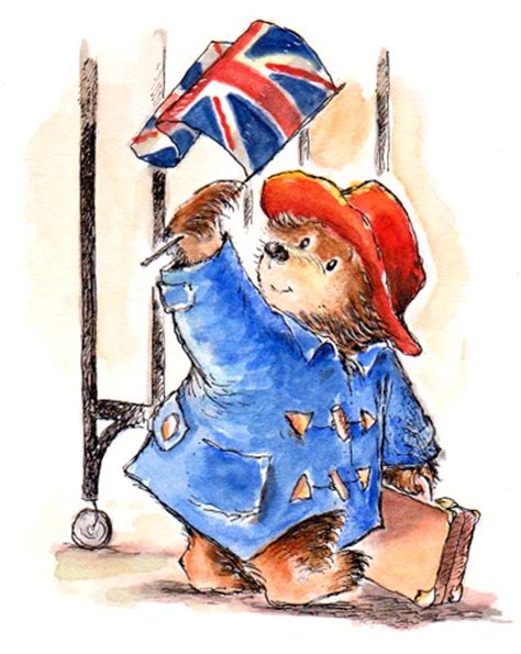 Original Paddington illustrations by R.W. Alley | R. Michelson Galleries | Bear illustration ...