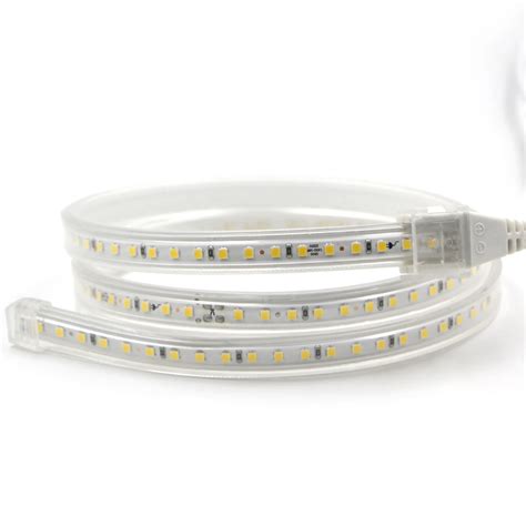 SMD 2835 LED Strip light AC 220V Commercial Waterproof 120 leds/m ...