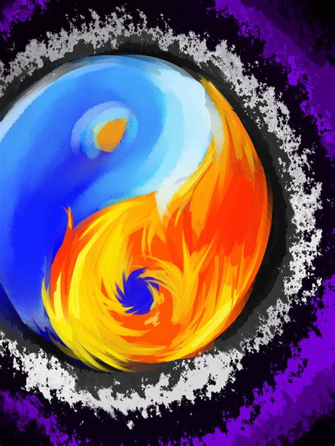 Yin Yang: Fire and Water by ElliaTamachi on DeviantArt