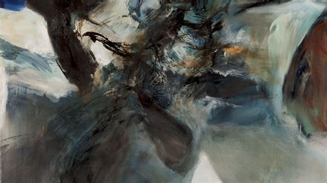 Exceptional donations by Françoise Marquet-Zao of nine paintings by Zao ...