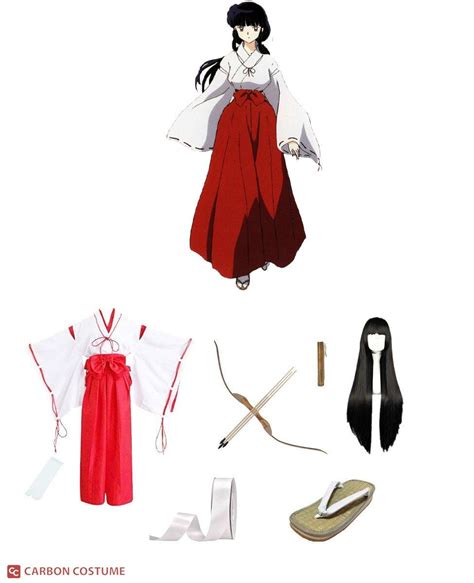 Kikyō from InuYasha Costume | Carbon Costume | DIY Dress-Up Guides for Cosplay & Halloween