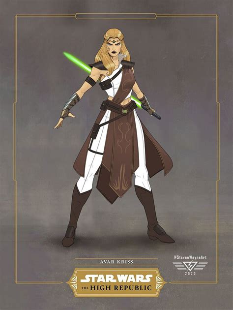 ArtStation - Avar Kriss Redesign, Steven Wayne Art in 2021 | Star wars ...