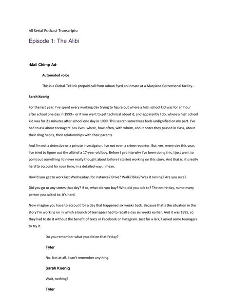 All Serial Podcast Transcripts.pdf - DocDroid