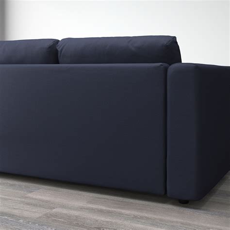 Ikea VIMLE Sofa Loveseat Section Slipcover ORRSTA Gunnared dark green