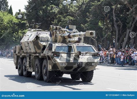 BAKU, AZERBAIJAN - JUNE 26 2018 - Military Parade in Baku, Azerbaijan ...