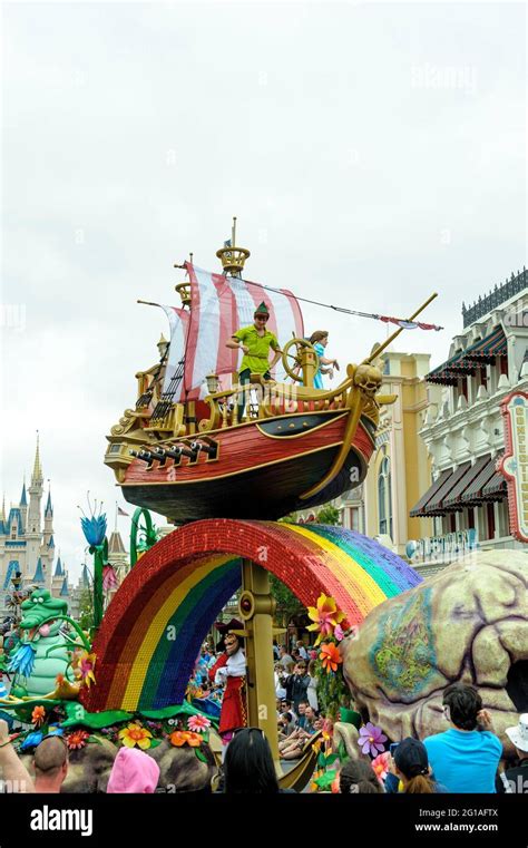 Disney world peter pan hi-res stock photography and images - Alamy