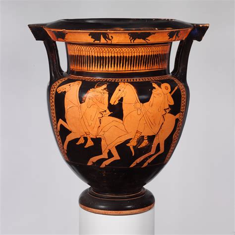 Attributed to the Marlay Painter | Terracotta column-krater (bowl for ...