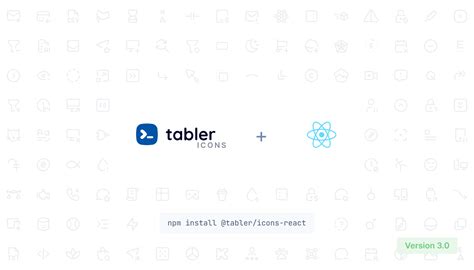 Tabler Icons for React - Tabler Documentation