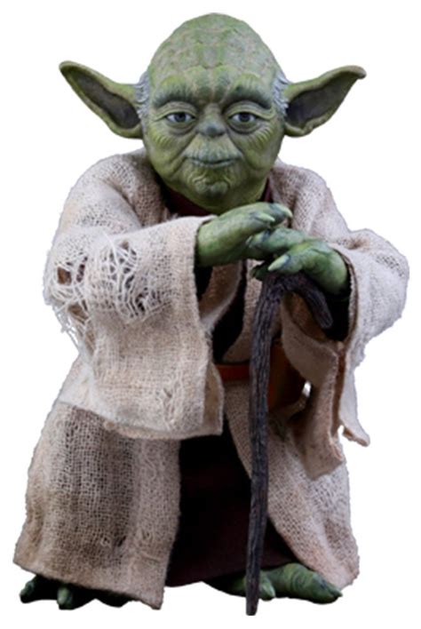 Buy Jedi Master Yoda (Star Wars) Hot Toys 1:6 Scale Figure Online at ...