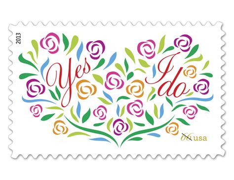 USPS Releases New Wedding Stamps For Your Invite-Sending Pleasure ...