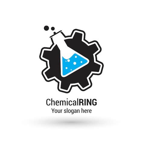 Chemical logo design Vector | Free Download