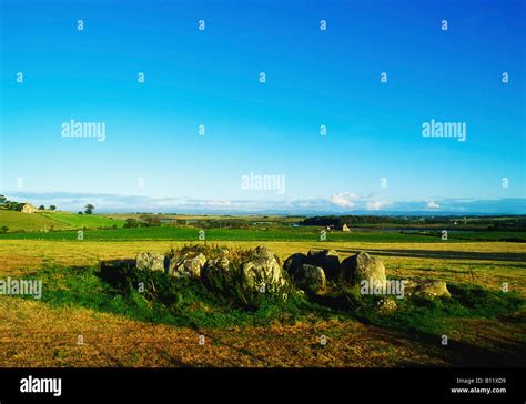 Killala, County Mayo, Ireland, Court Tomb near Rathfran Abbey Stock Photo - Alamy