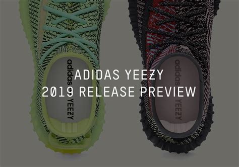 adidas Yeezy 2019 Release Dates + Info | SneakerNews.com