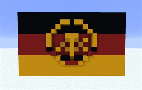 East Germany Flag Minecraft Map