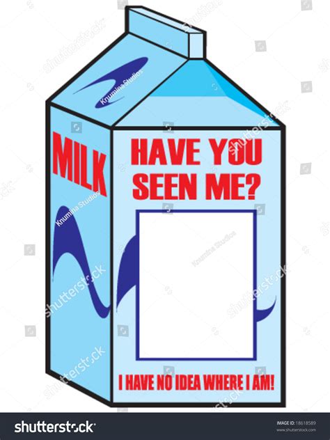 18 Missing Milk Carton Sign Images, Stock Photos & Vectors | Shutterstock