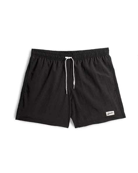 Solid Black Swim Trunk | Bather – Bather.com