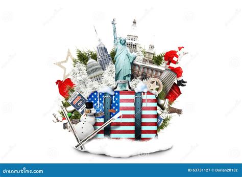 USA, landmarks of the USA stock image. Image of voyage - 63731127