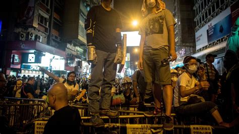 Hong Kong crisis deepens after weekend clashes, talks set for Tuesday