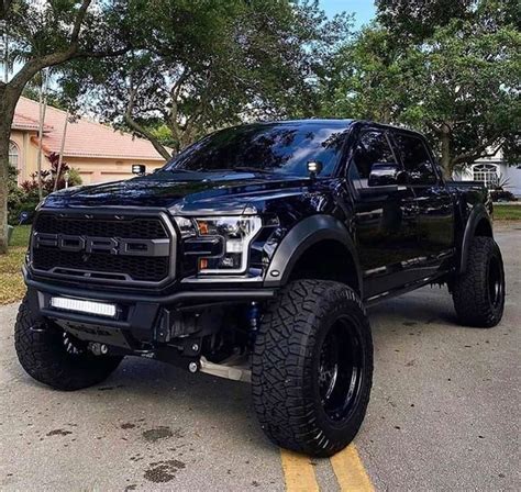 Ford Raptor equipped with a Fabtech 4” Lift Kit | Ford pickup trucks ...