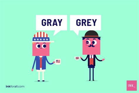 Grey or Gray: Which One is Correct? – INK Blog