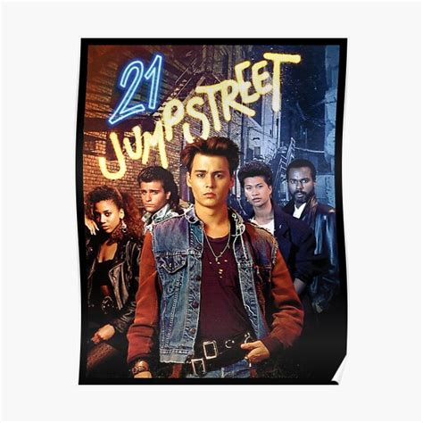 "21 Jump Street Retro" Poster for Sale by WIN90 | Redbubble