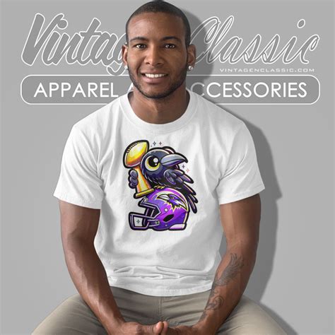 Super Bowl Baltimore Ravens NFL Trophy Helmet Shirt - Vintagenclassic Tee