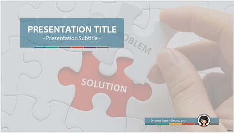 Free Solution PPT #63717 | SageFox PowerPoint Templates.