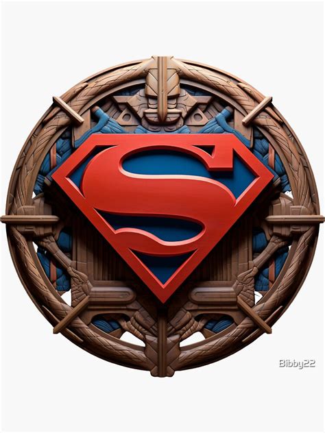 "Superman Logo" Sticker for Sale by Bibby22 | Redbubble