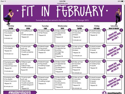 Monthly fit plan | Physical fitness, Fitness, Fitness body