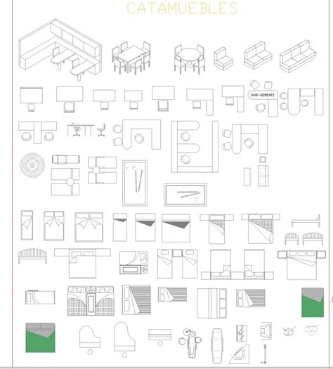 School and classroom furniture cad blocks - Cadbull