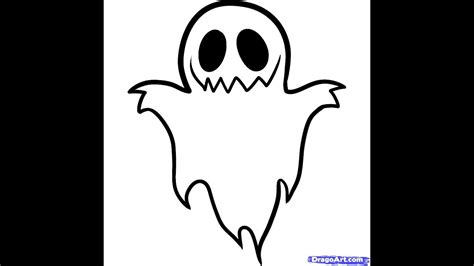 Ghost Drawing Step By Step Just follow our easy step by step ghost drawing instructions and you ...