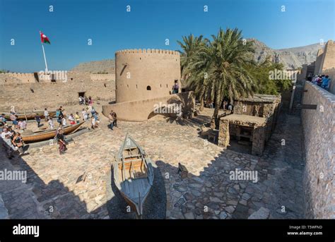 Khasab Fort in Khasab on the Musandam Peninsula in Oman Stock Photo - Alamy