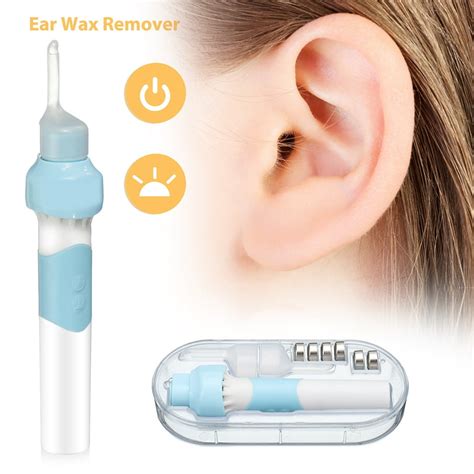 Ear Wax Vacuum Removal Kit - Easy Ear Cleaner & Ear Wax Removal Tool ...