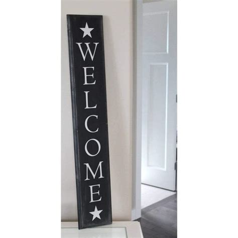 Welcome Porch Stencil - with stars| WallCutz Inc