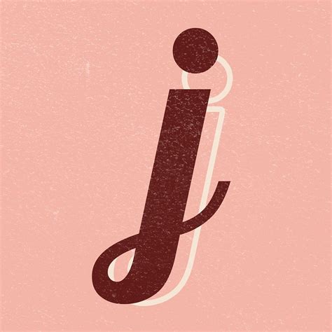 Alphabet letter J vintage handwriting cursive font psd | free image by rawpixel.com / jing ...