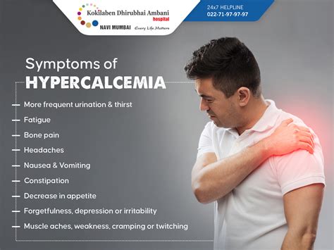 Symptoms of Hypercalcemia