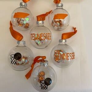 Tennessee Inspired Ornaments Set of 6 - Etsy