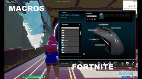 Macro Fortnite 100% Seguro - Logitech - DFG