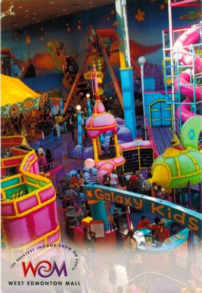 Galaxyland - West Edmonton Mall | Nostalgic toys, Nostalgic pictures ...