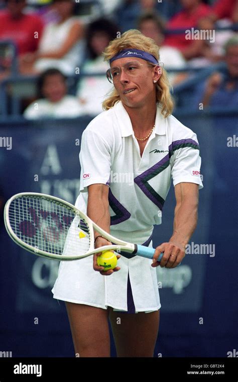 Martina navratilova us open hi-res stock photography and images - Alamy